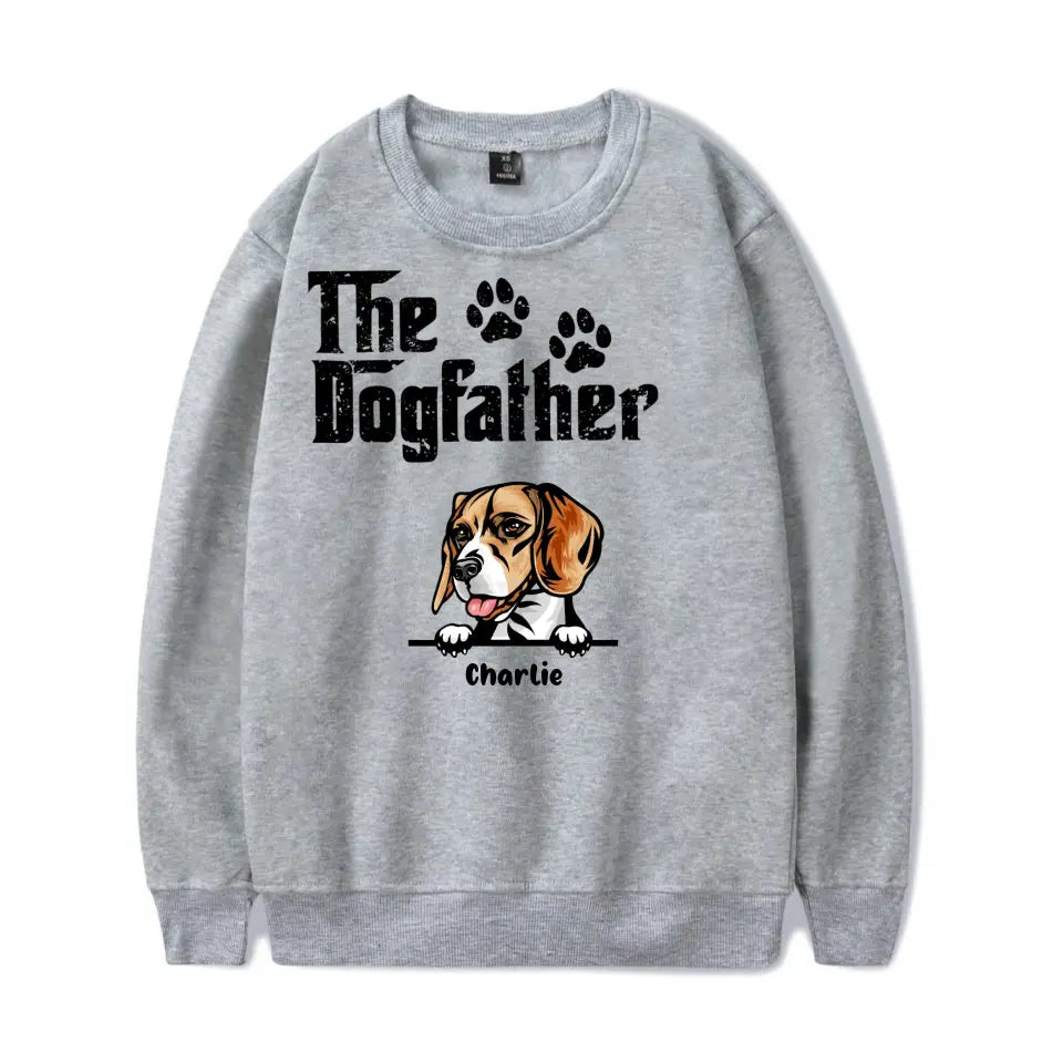 The Dog Father, Mother - Gift for Dog Dad, Dog Mom - Personalized Unisex T-Shirt, Hoodie, Sweatshirt T2.1