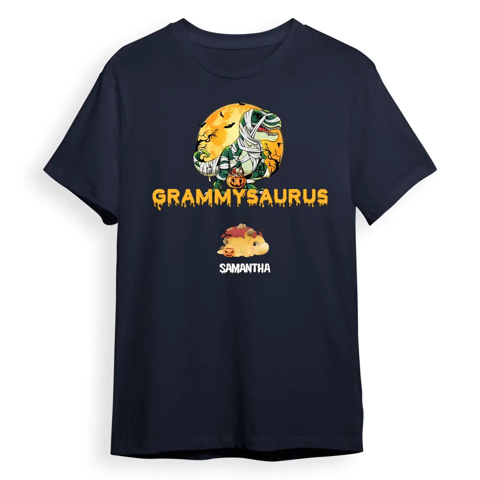 Happy Halloween - Let's Have Fun With The Dinosaurs On Halloween Night - Personalized Unisex T-Shirt T-F123