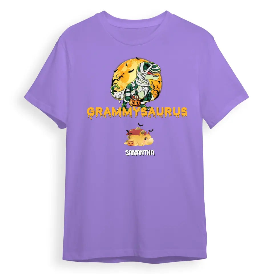 Happy Halloween - Let's Have Fun With The Dinosaurs On Halloween Night - Personalized Unisex T-Shirt T-F123