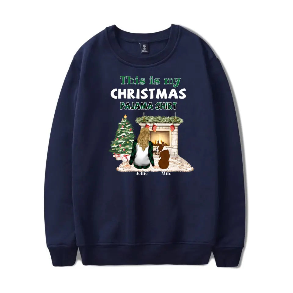 Christmas Pajama - Personalized Custom Unisex T-Shirt T-F137