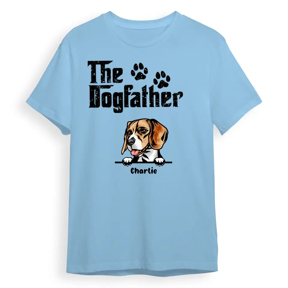 The Dog Father, Mother - Gift for Dog Dad, Dog Mom - Personalized Unisex T-Shirt, Hoodie, Sweatshirt T2.1