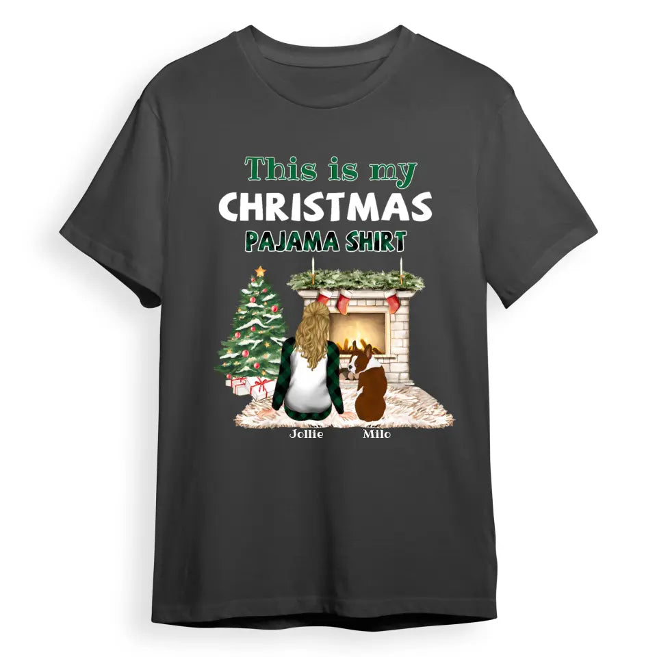 Christmas Pajama - Personalized Custom Unisex T-Shirt T-F137