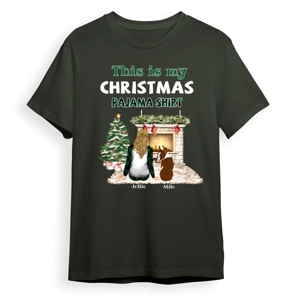 Christmas Pajama - Personalized Custom Unisex T-Shirt T-F137