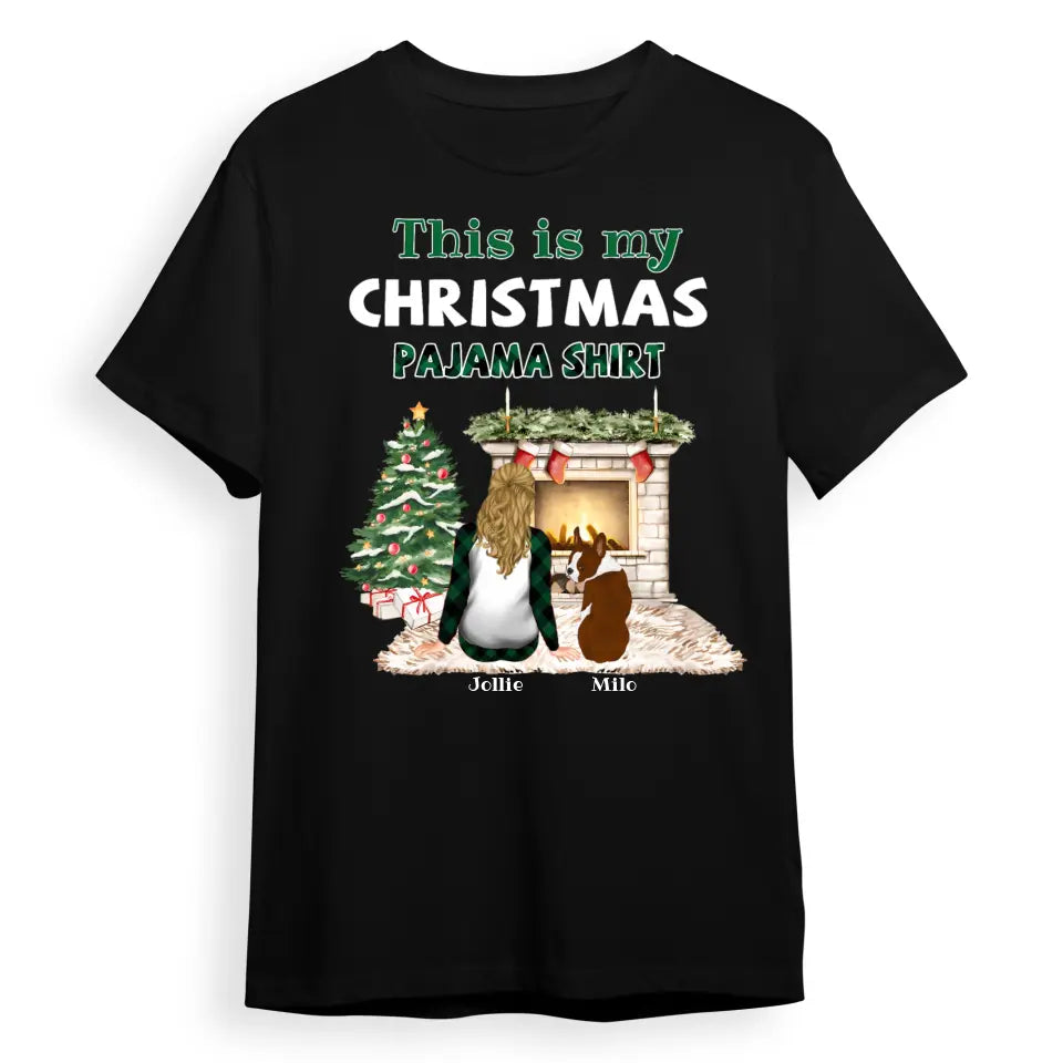 Christmas Pajama - Personalized Custom Unisex T-Shirt T-F137