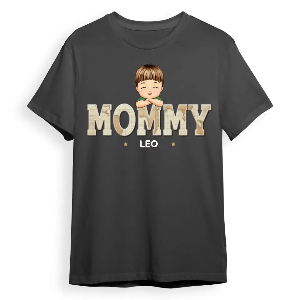 One Lucky Grandma - Family Personalized Custom Unisex T-shirt, Hoodie, Sweatshirt - Birthday Gift For Mom, Grandma T-F200