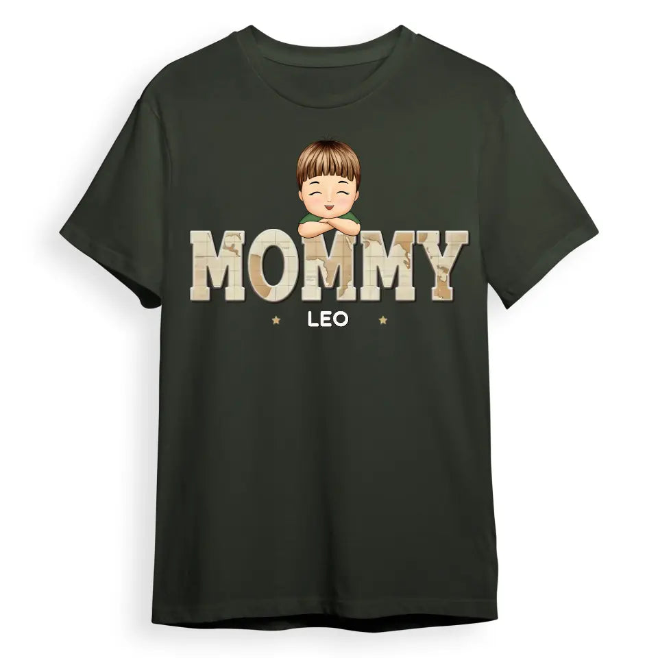 One Lucky Grandma - Family Personalized Custom Unisex T-shirt, Hoodie, Sweatshirt - Birthday Gift For Mom, Grandma T-F200