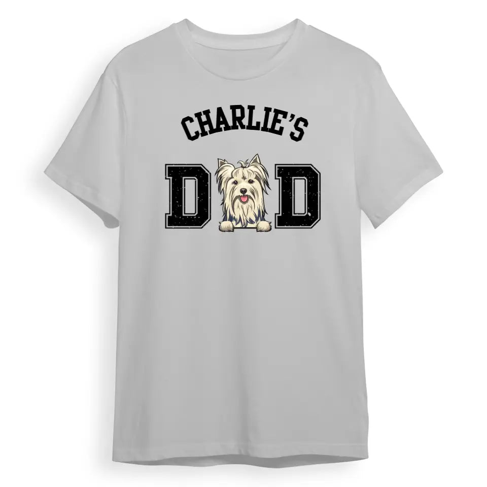 Best Dog Dad Ever - Personalized Unisex T-Shirt, Hoodie, Sweatshirt T-F225