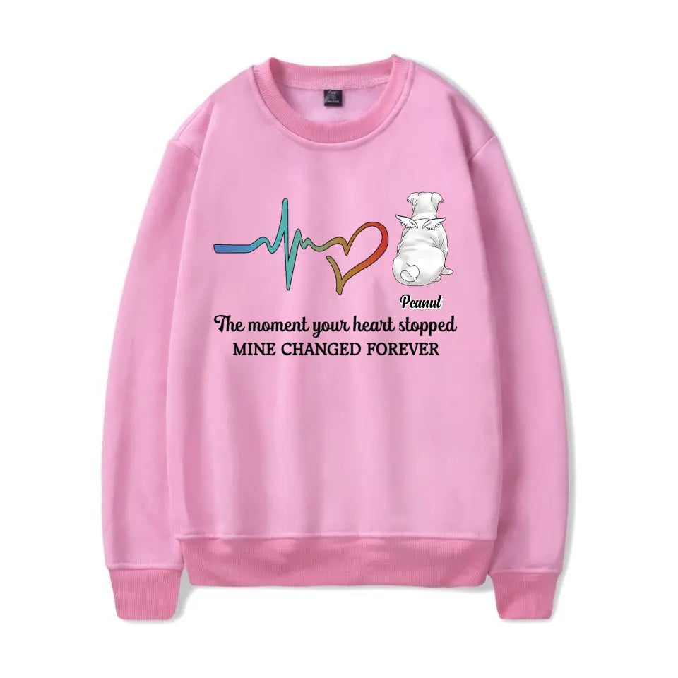 The Moment Your Heart Stopped - Personalized Custom Unisex T-Shirt T-F248