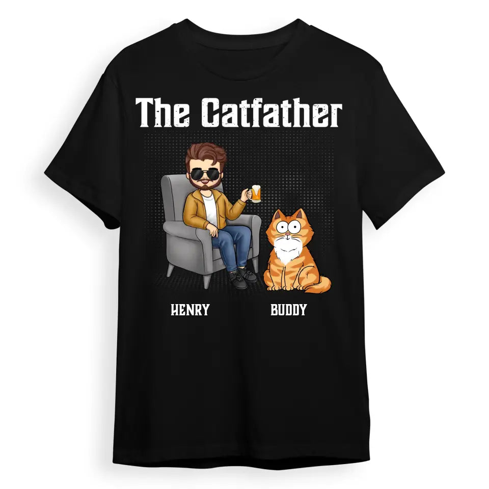 Best Cat Dad Ever - Cat Personalized Custom Unisex T-shirt, Hoodie, Sweatshirt - Father's Day, Gift For Pet Owners, Pet Lovers T-F246