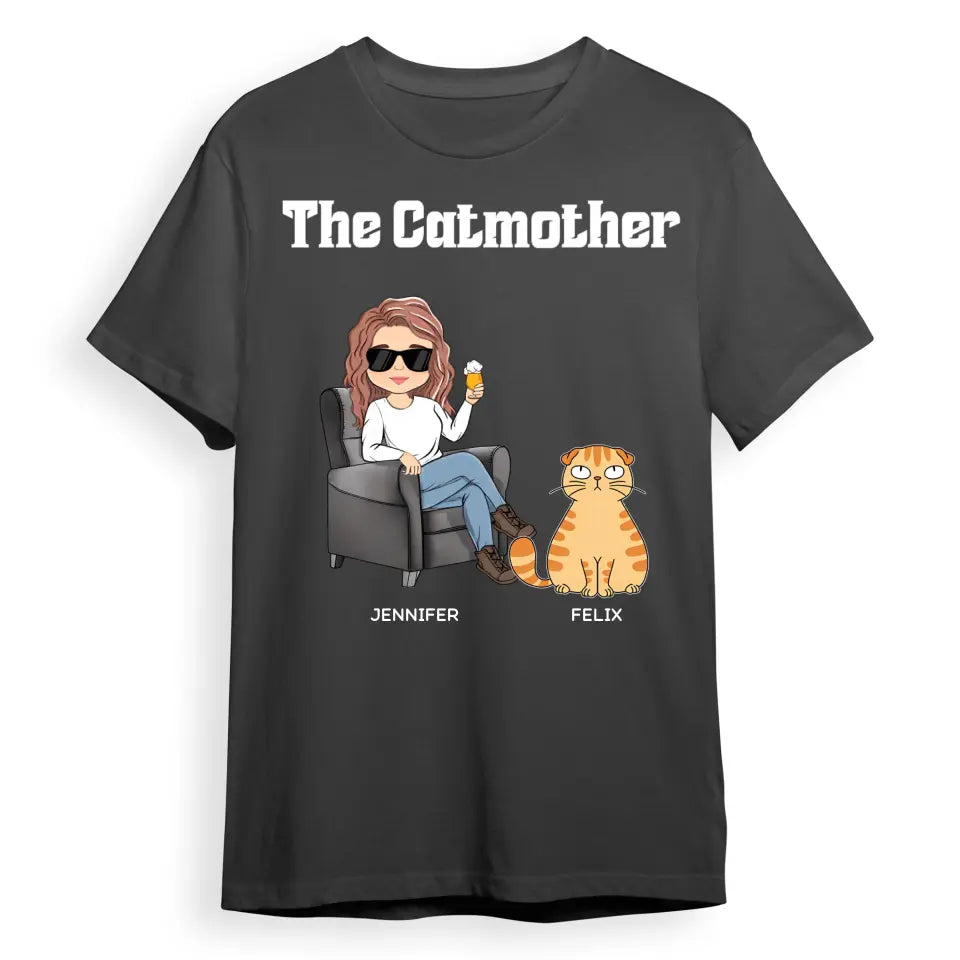 The Catmother - Personalized Custom Unisex T-Shirt PL-27