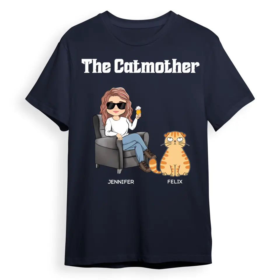 The Catmother - Personalized Custom Unisex T-Shirt PL-27