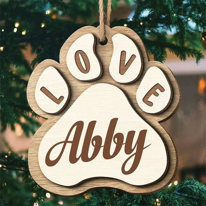 Christmas Is On Its Way - Persionalised Pet Christmas Ornament - Custom Text, Cliparts, Upload Photo Ornament - o3