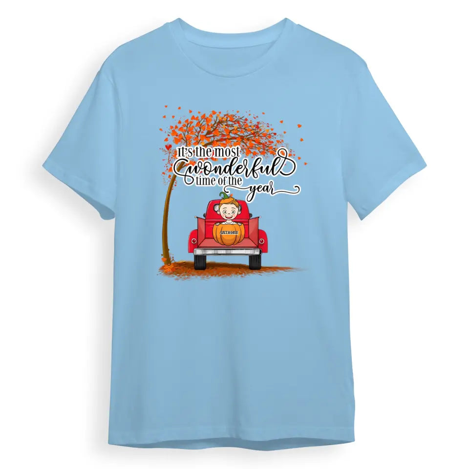 Some Little Pumpkins For The Most Wonderful Time of The Year - Personalized Unisex T-Shirt, Halloween Ideas T-F96