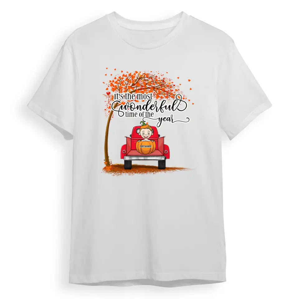 Some Little Pumpkins For The Most Wonderful Time of The Year - Personalized Unisex T-Shirt, Halloween Ideas T-F96