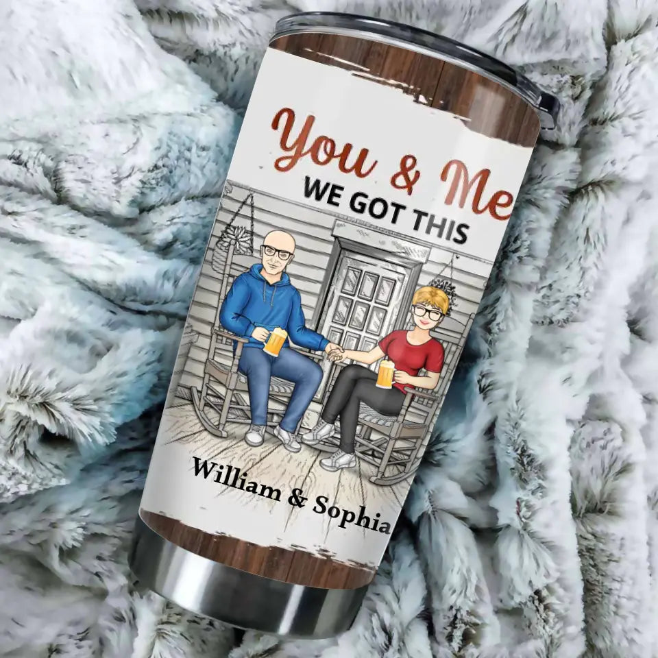 Family Couple The Day I Met You - Couple Gift - Personalized Custom Tumbler 20oz TU-F4