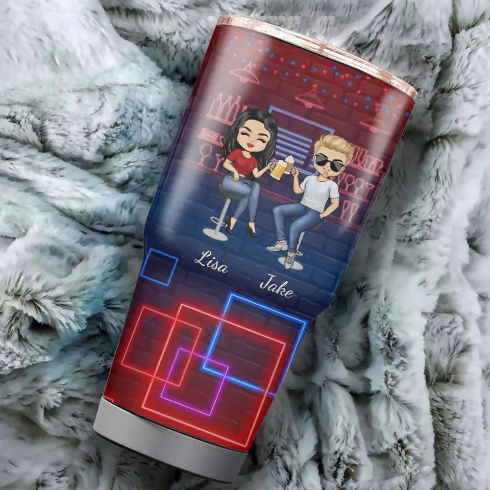 Here's To Another Year Of Bonding Over Alcohol Best Friends - Bestie BFF Gift - Personalized Custom 30oz Tumbler TU-F9